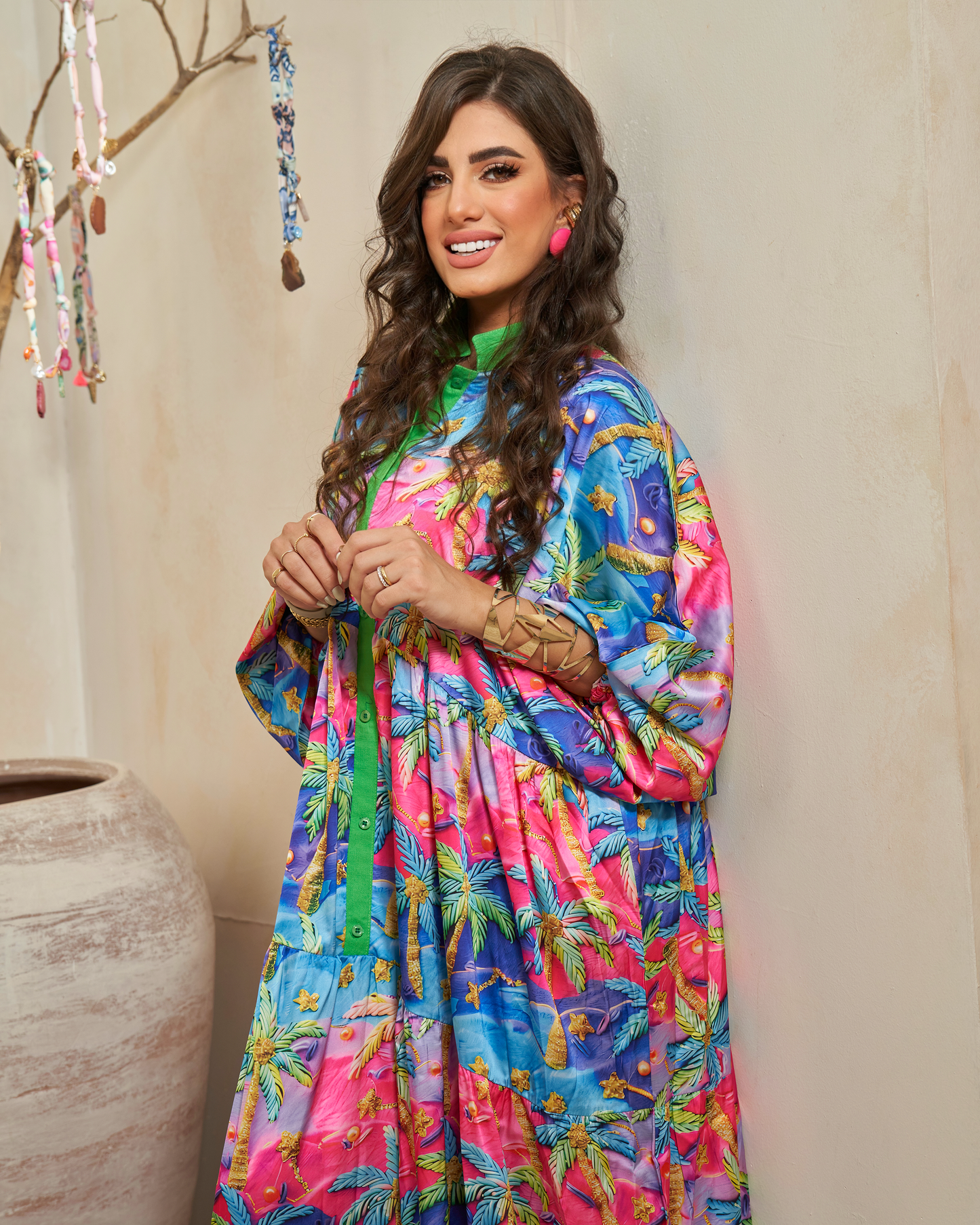 Floral flow dress