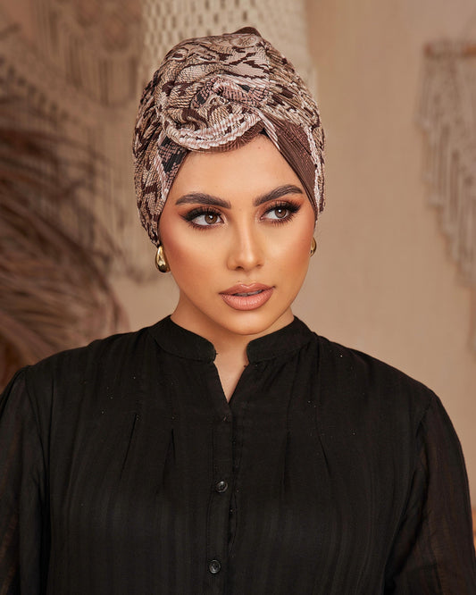 Round wing turban