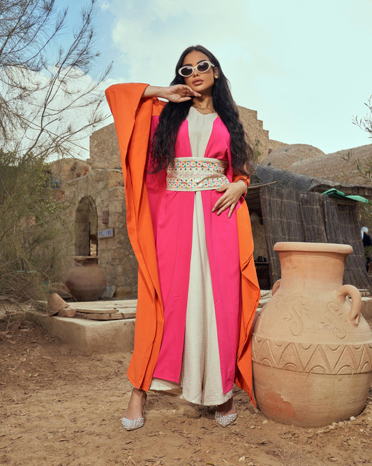 Konouz batwing abaya
