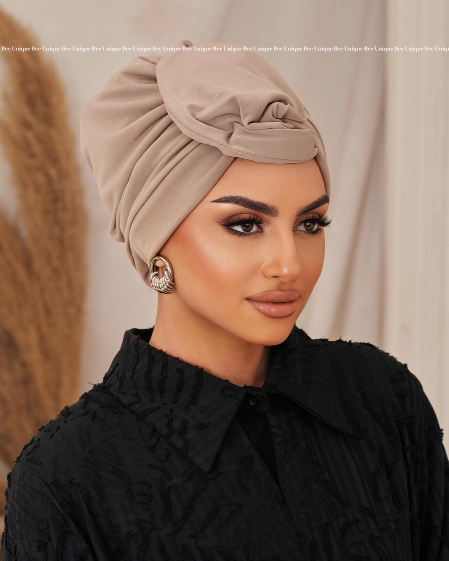Round wing turban