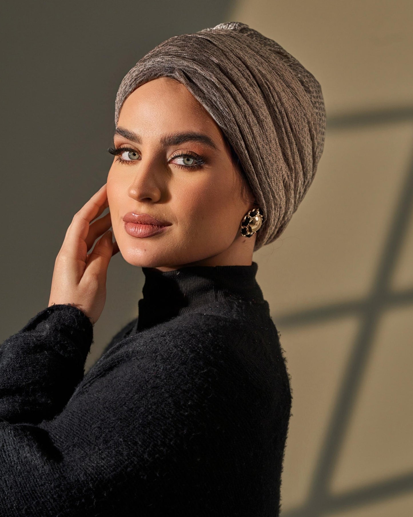 Draped turban