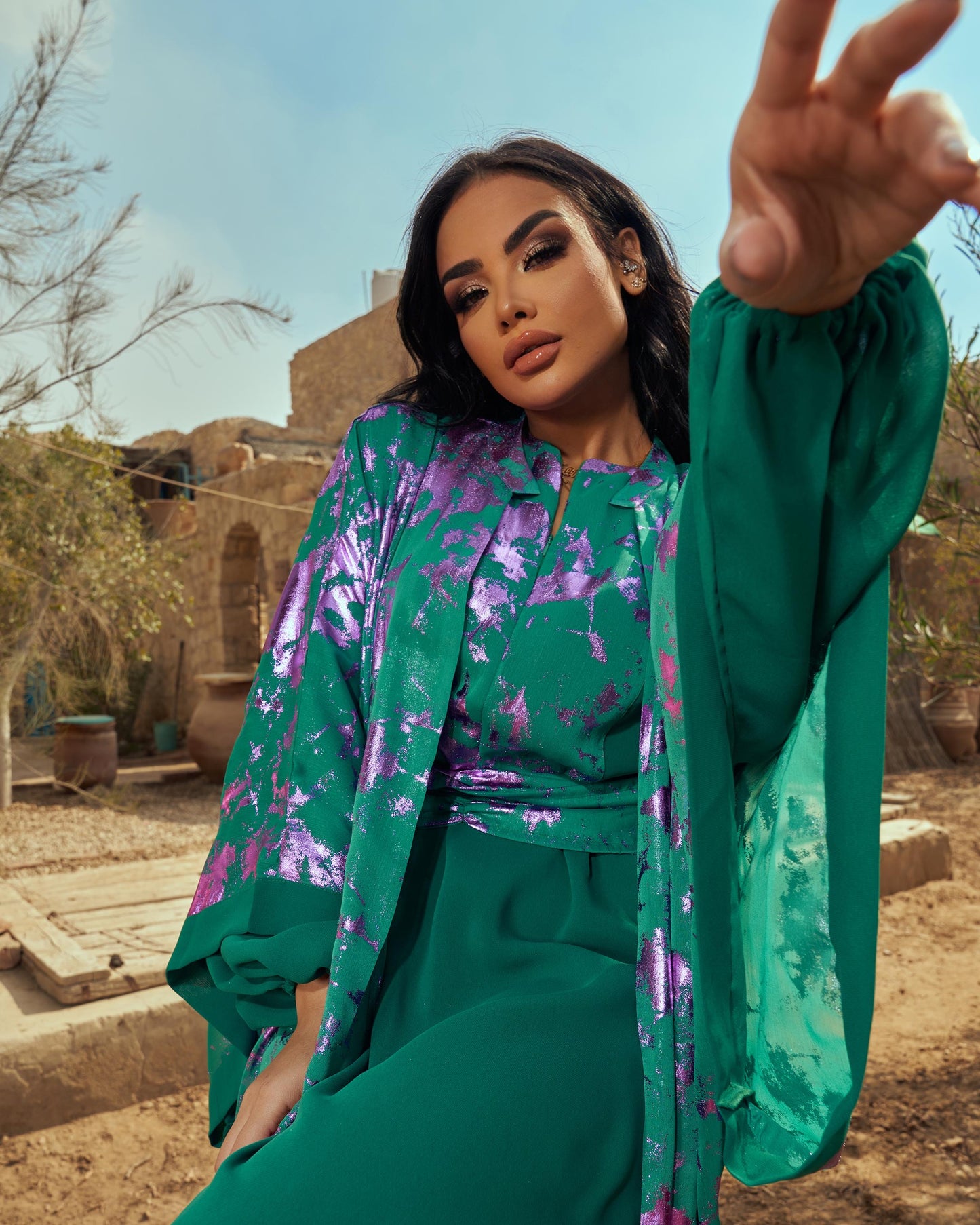 Konouz abaya set