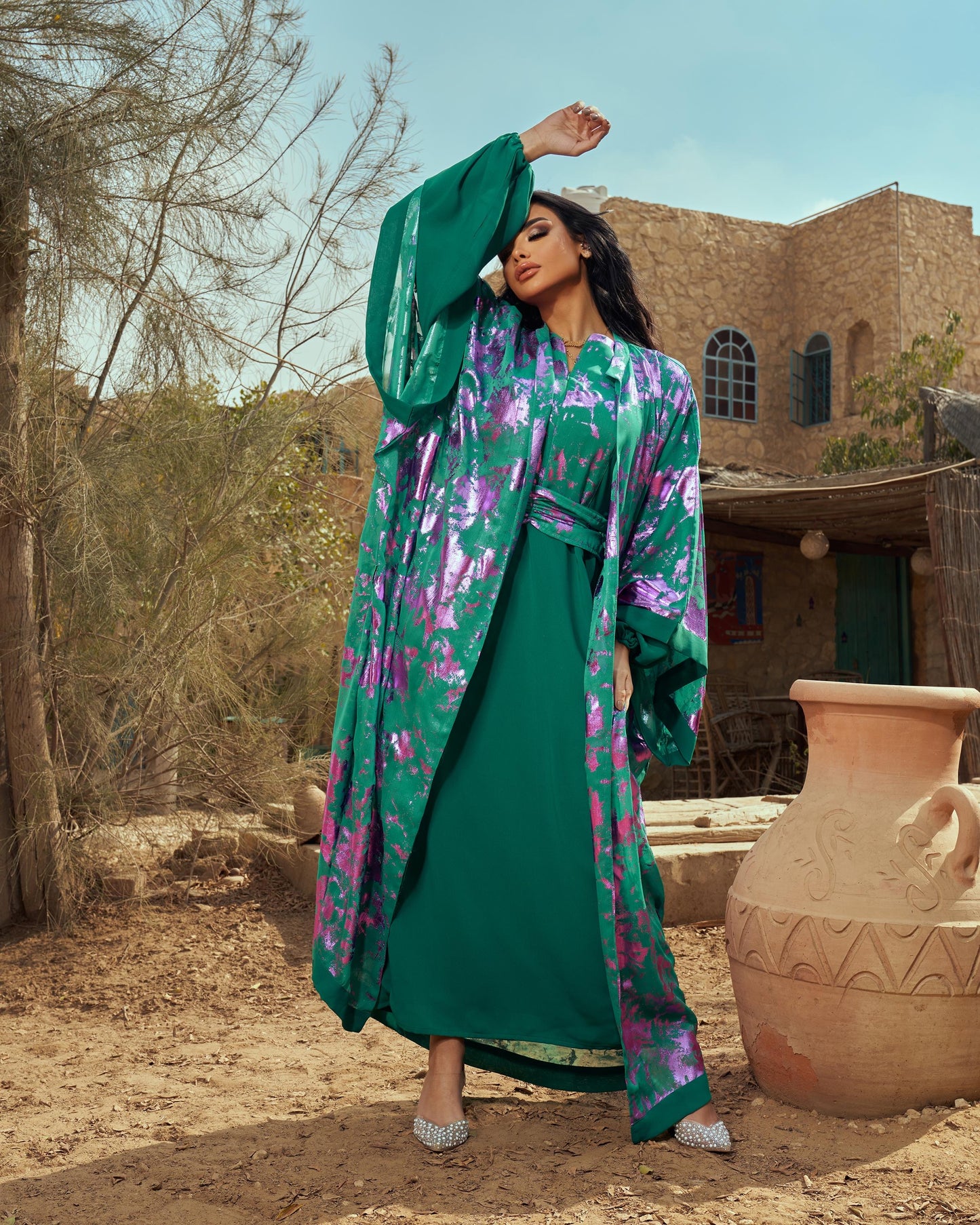 Konouz abaya set