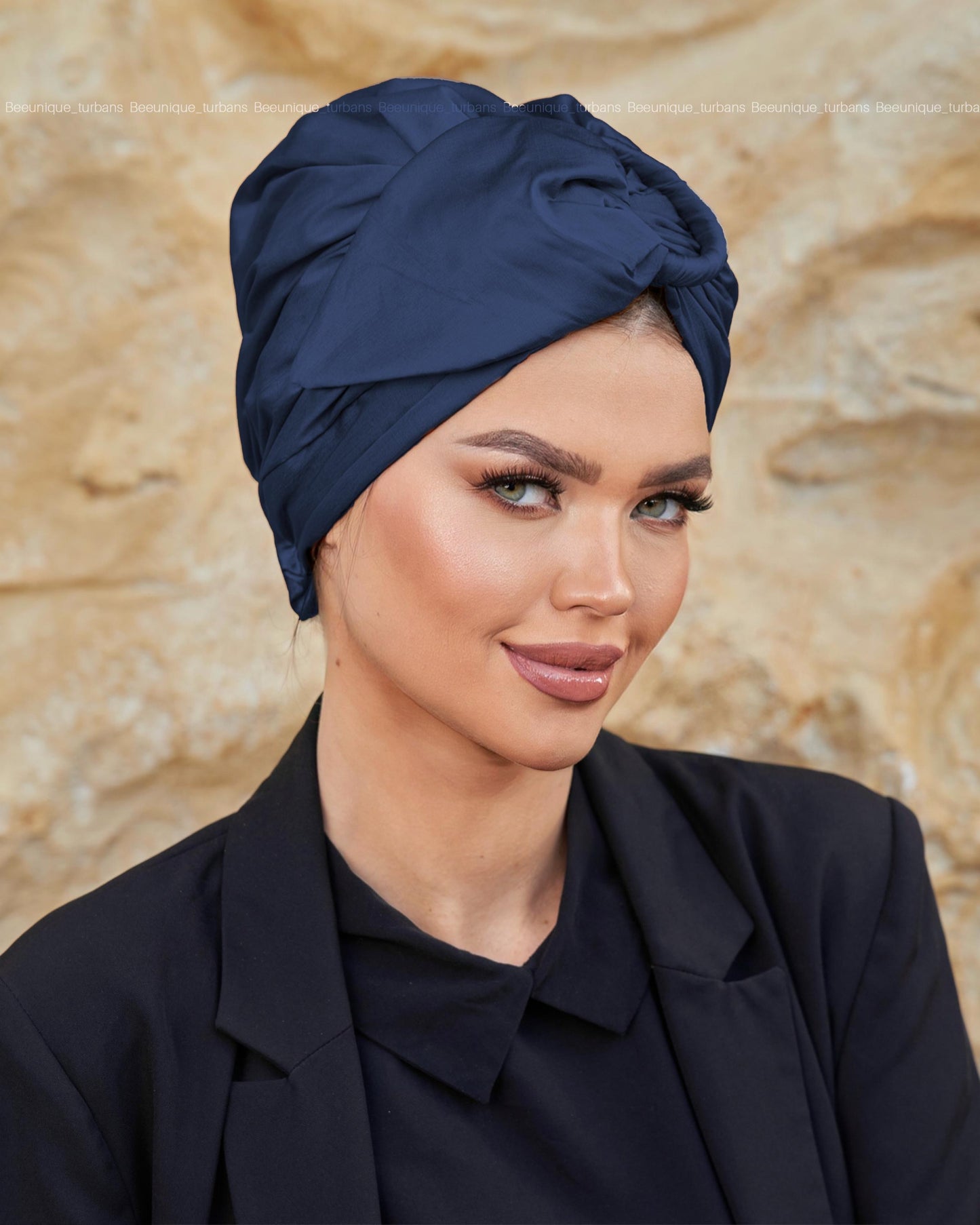 Ring taffeta turban