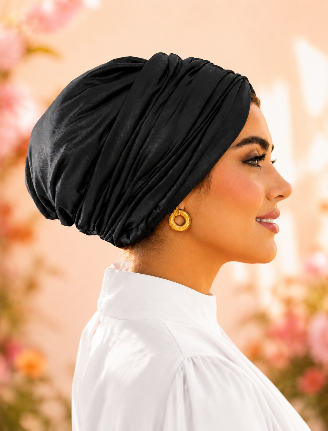 Draped turban