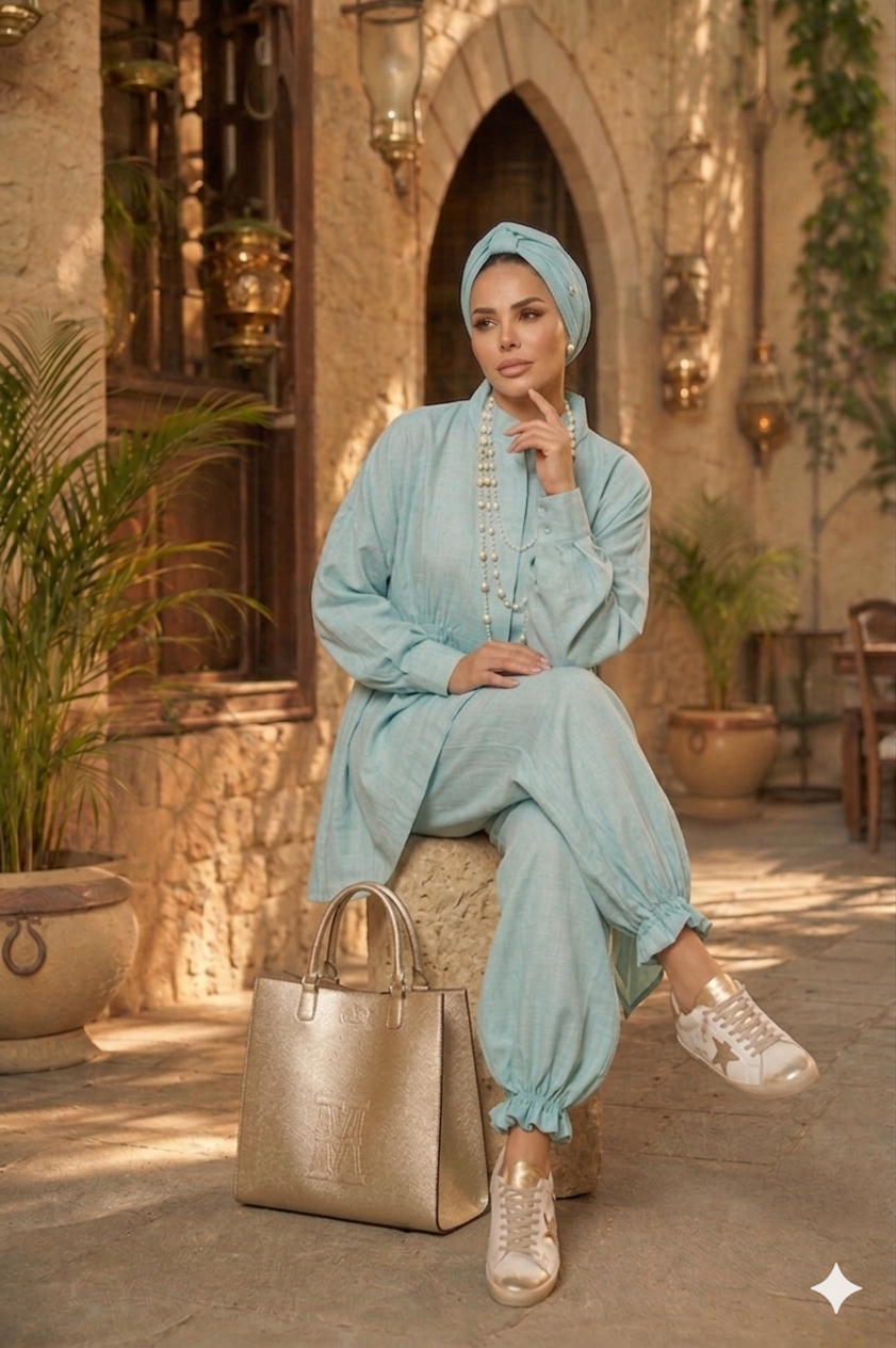 Summer linen set