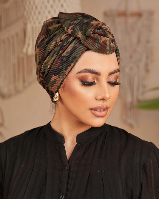 Round wing  turban