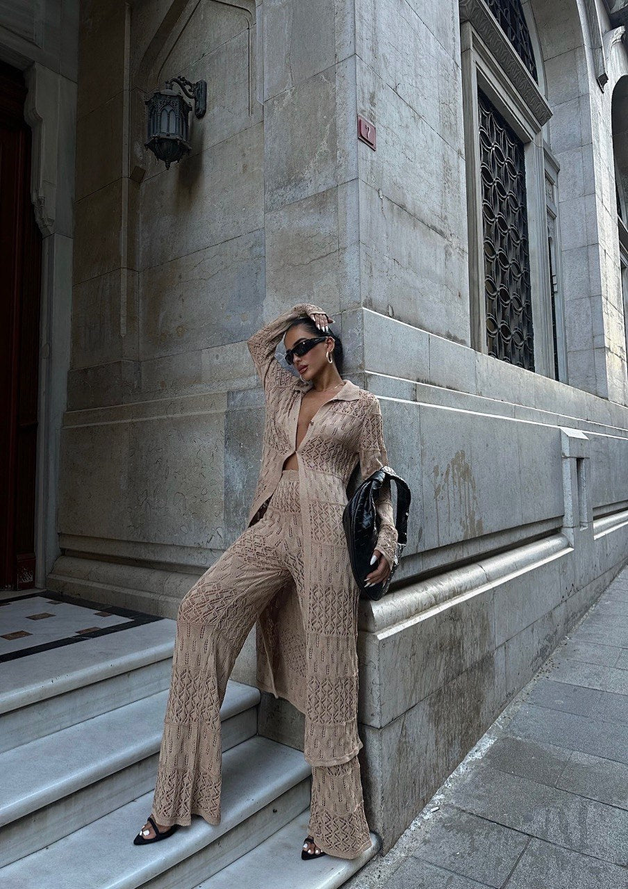 Crochet casual set