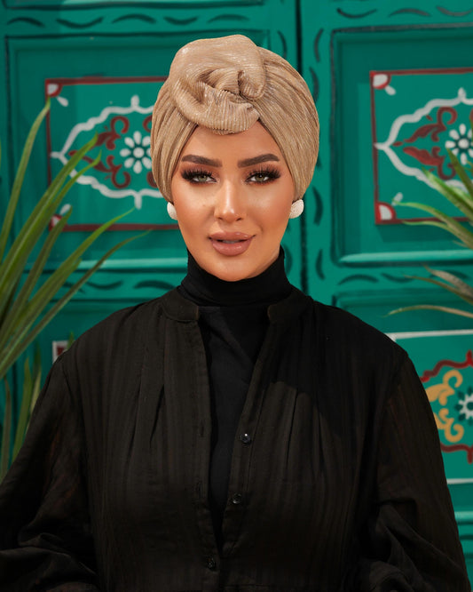 Round wing turban