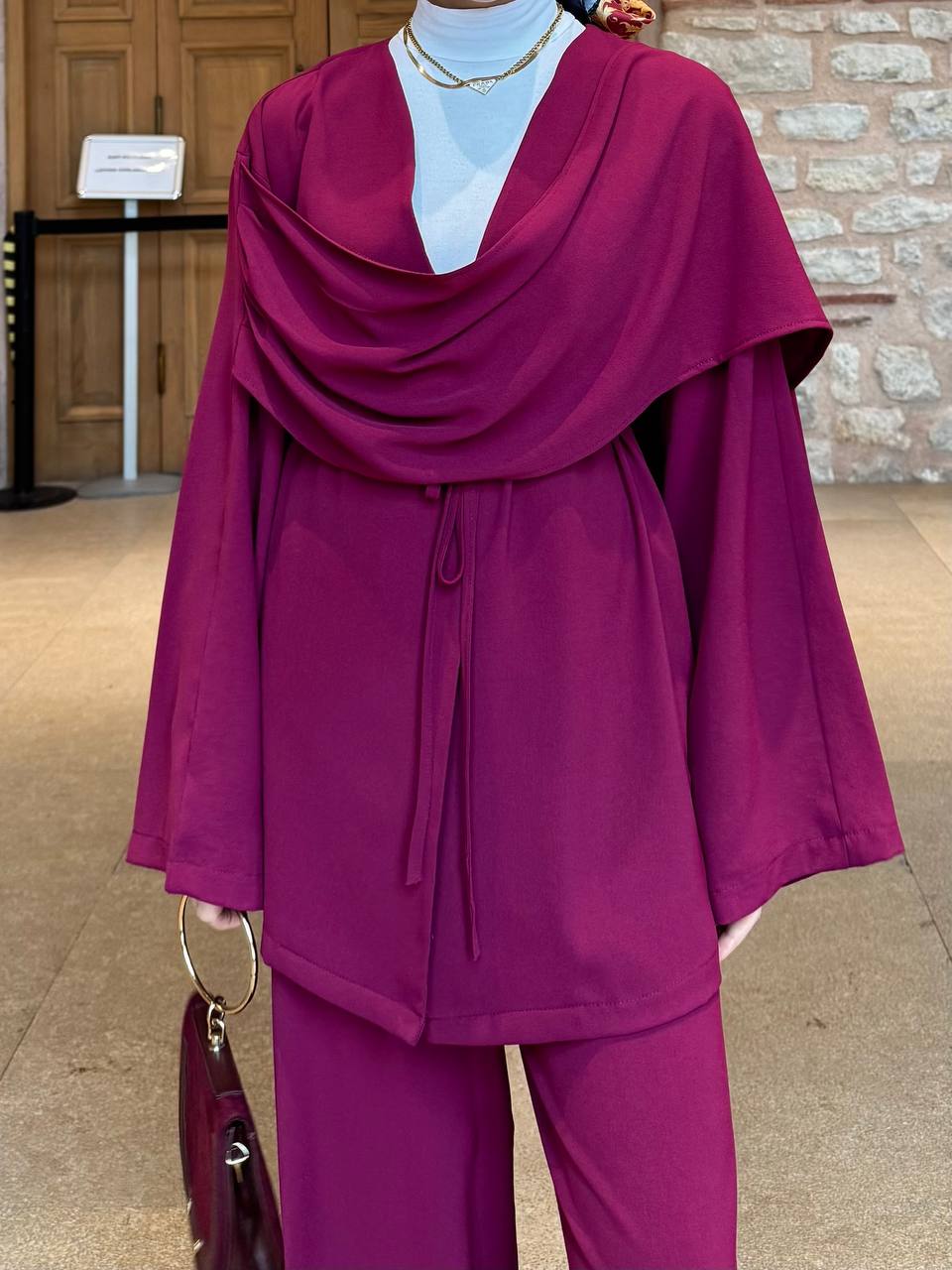 Casual crepe set