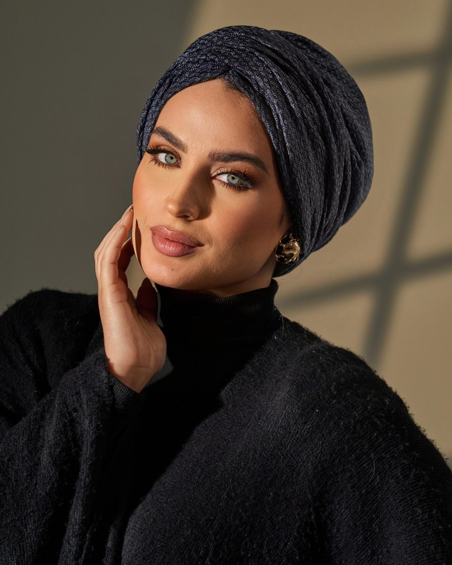 Draped turban