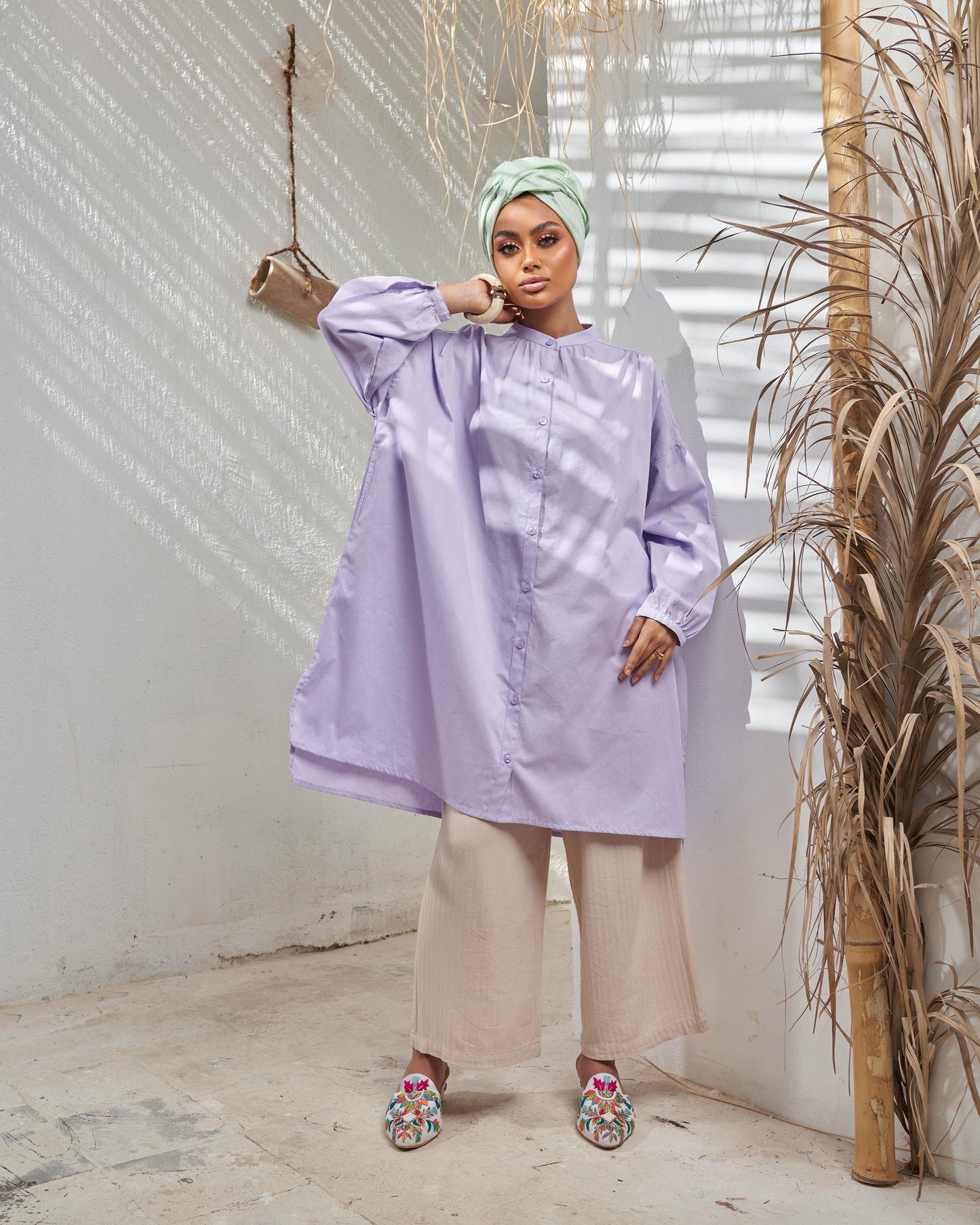 Loose fit shirt