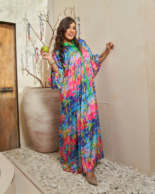 Floral flow dress