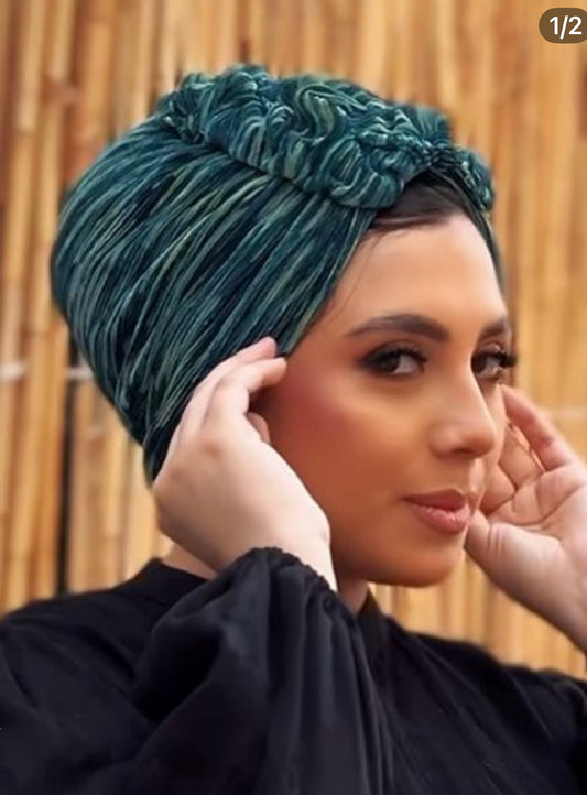 Fluffy turban