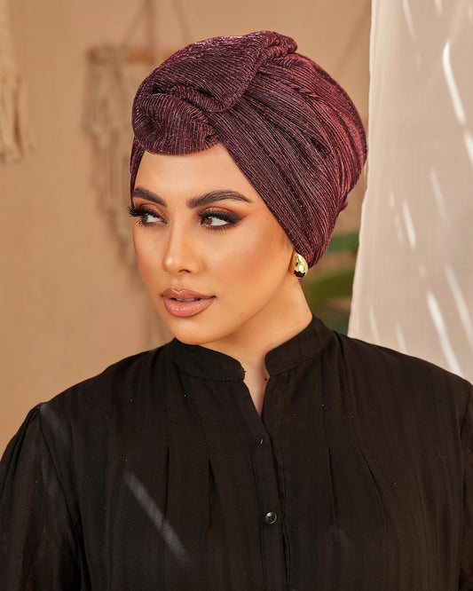Round wing turban
