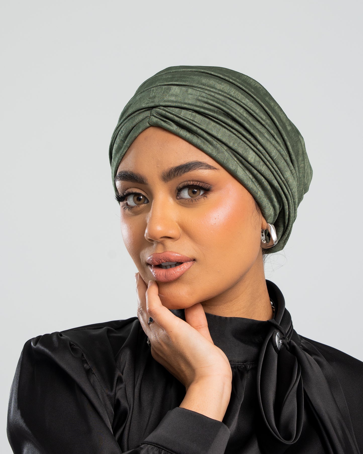 Draped turban