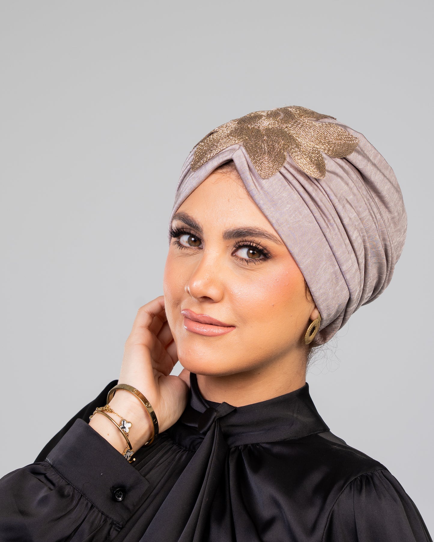 Floral turban
