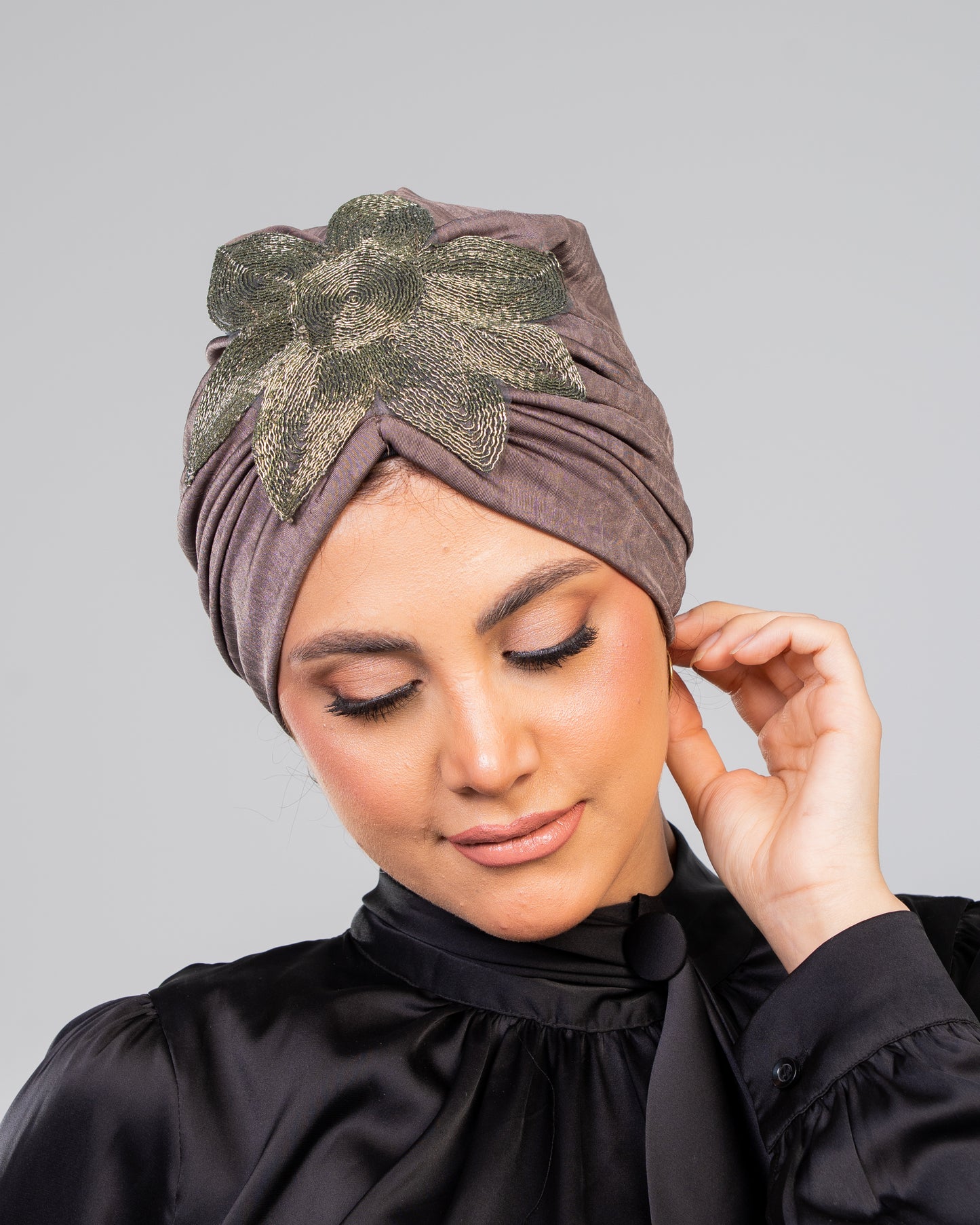 Floral turban