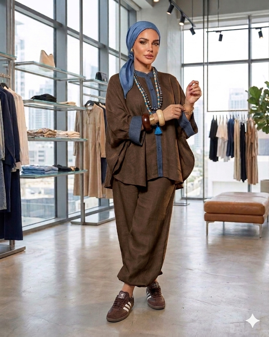 Linen summer suit