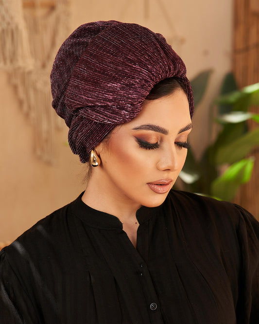 Round wing turban
