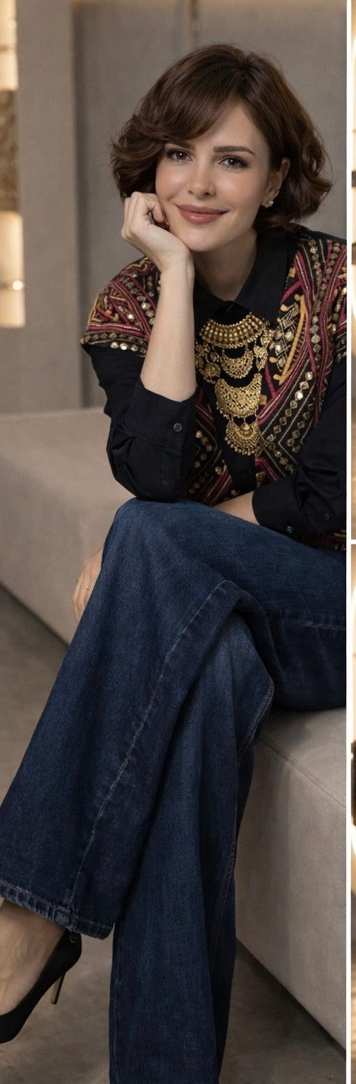 Embroidered Vest