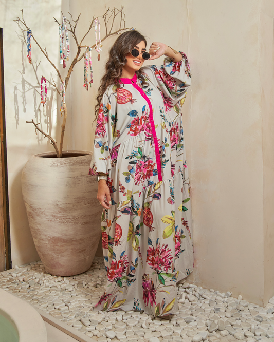 Floral flow dress