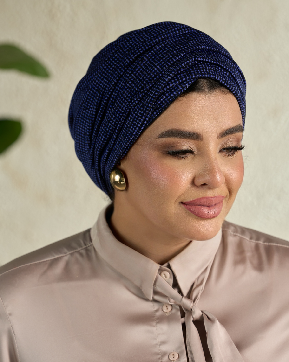 Draped turban