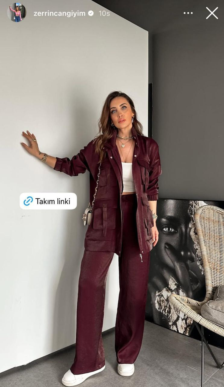 Satin turkish set