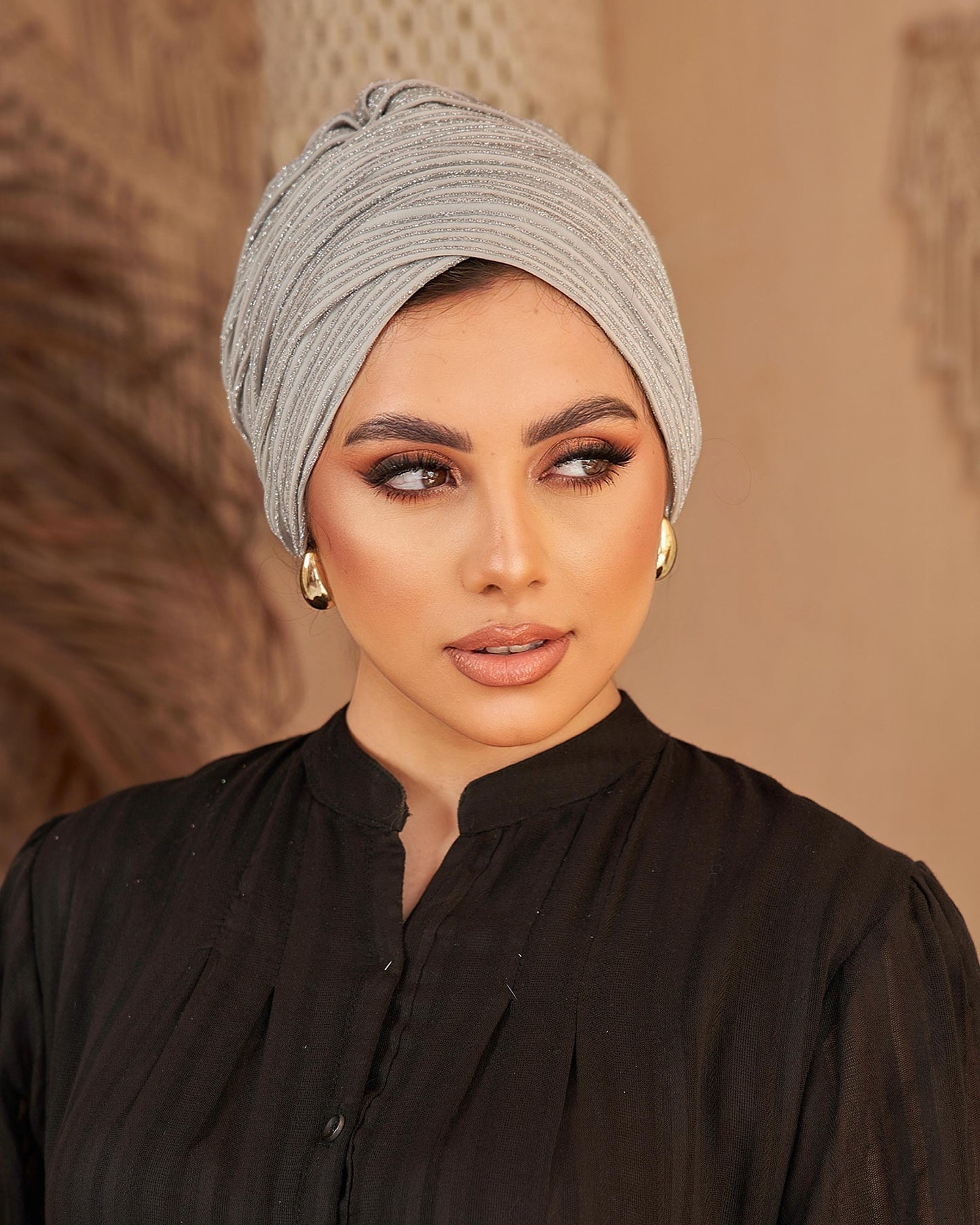 Rosy turban