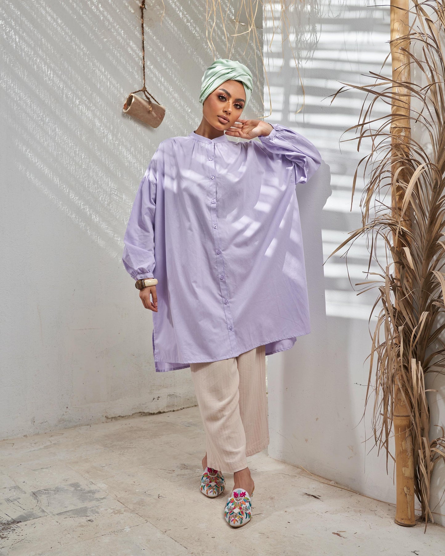 Loose fit shirt
