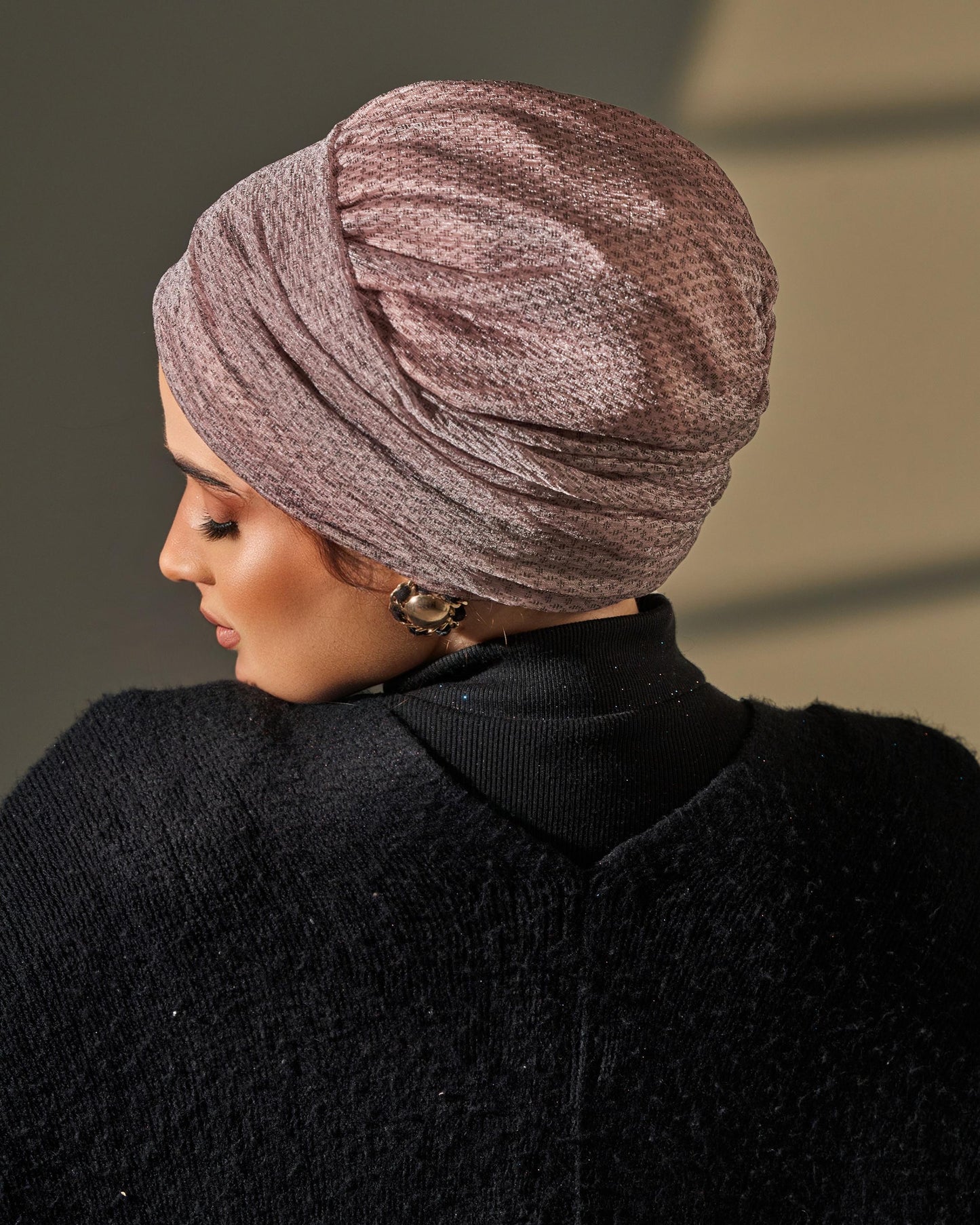 Draped turban