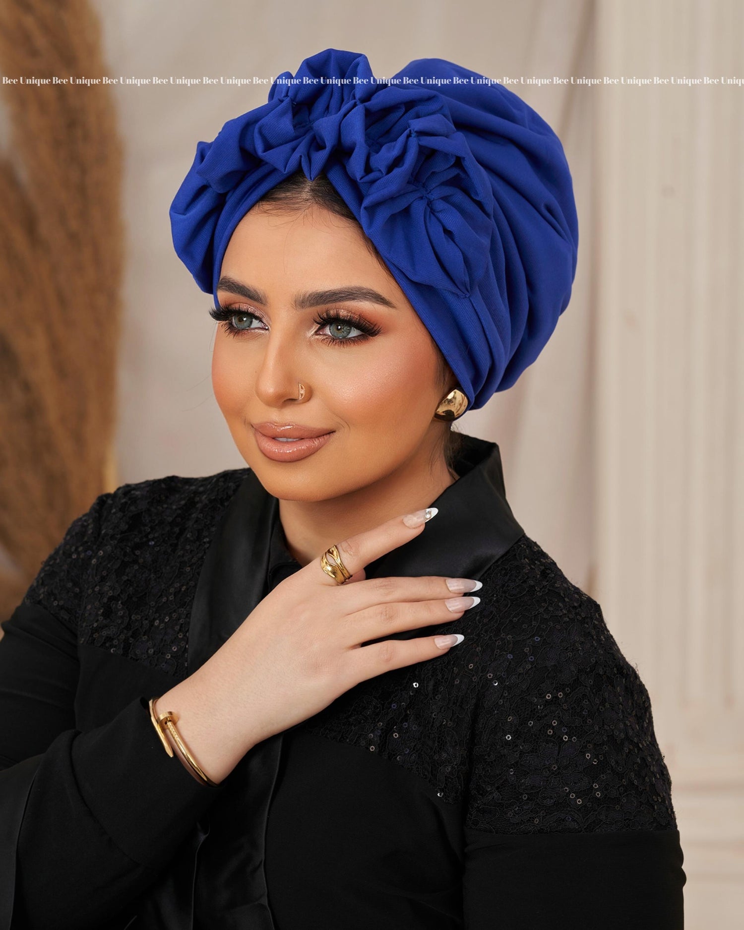 Fluffy turbans