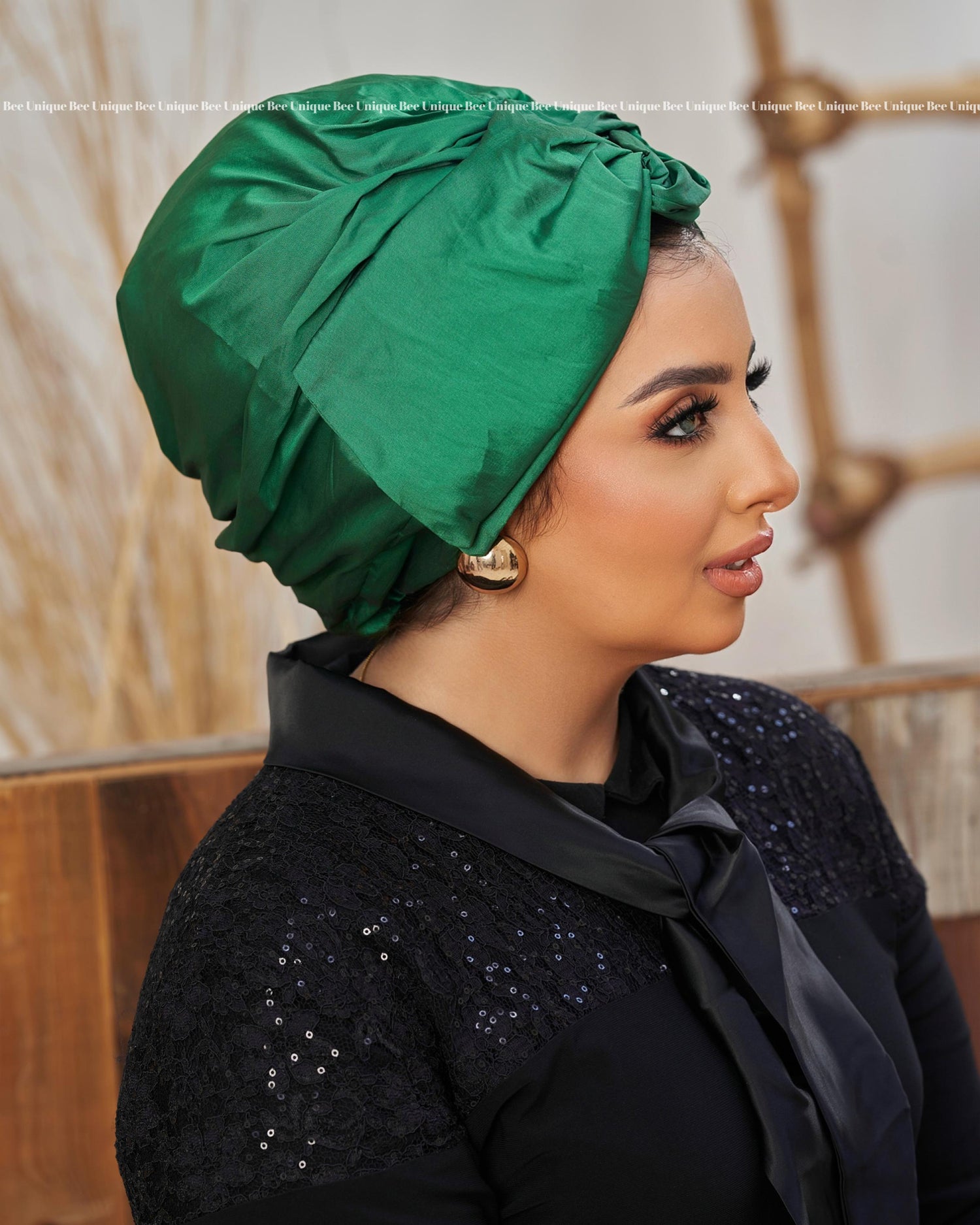 Double Bow Turbans