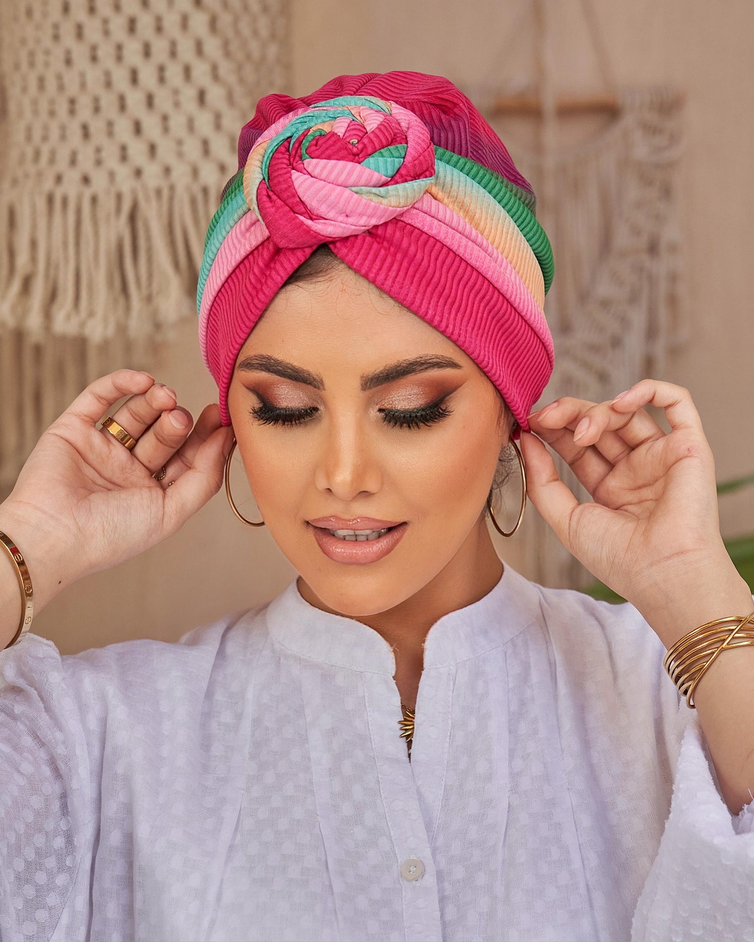 Cupcake turbans