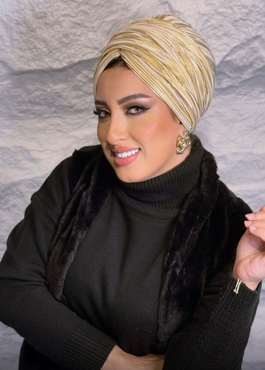 Draped Bilish turban