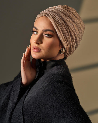 Draped turban