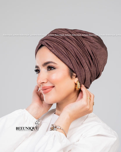 Draped turban
