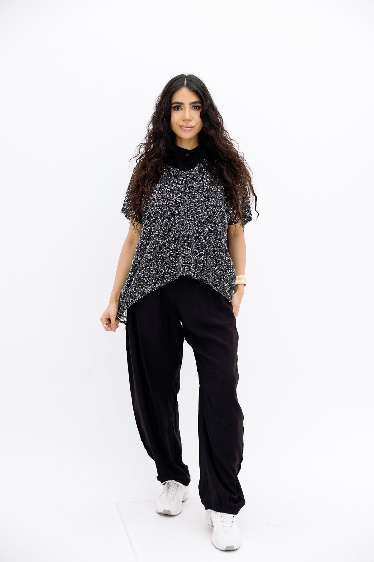 Knit blouse