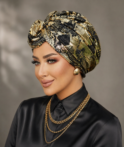 Round wing turban