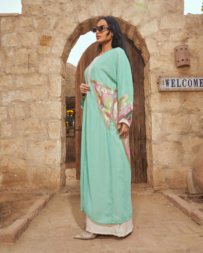 Konouz chiffon cardigan