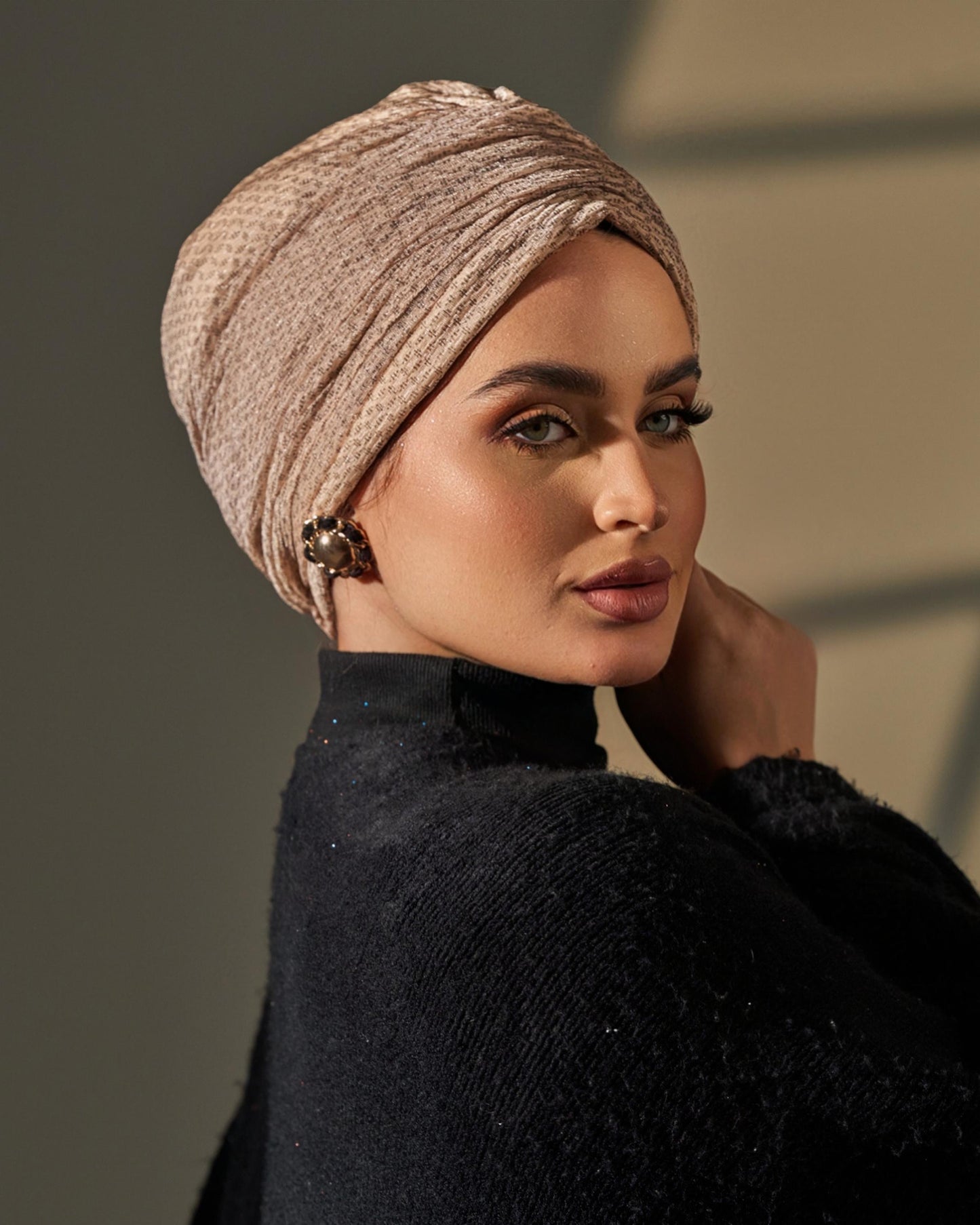 Draped turban
