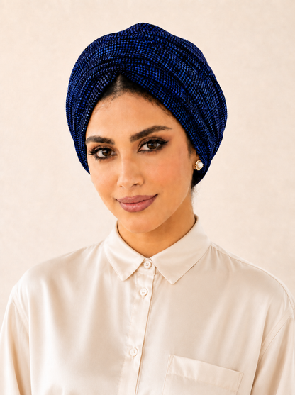 Draped turban