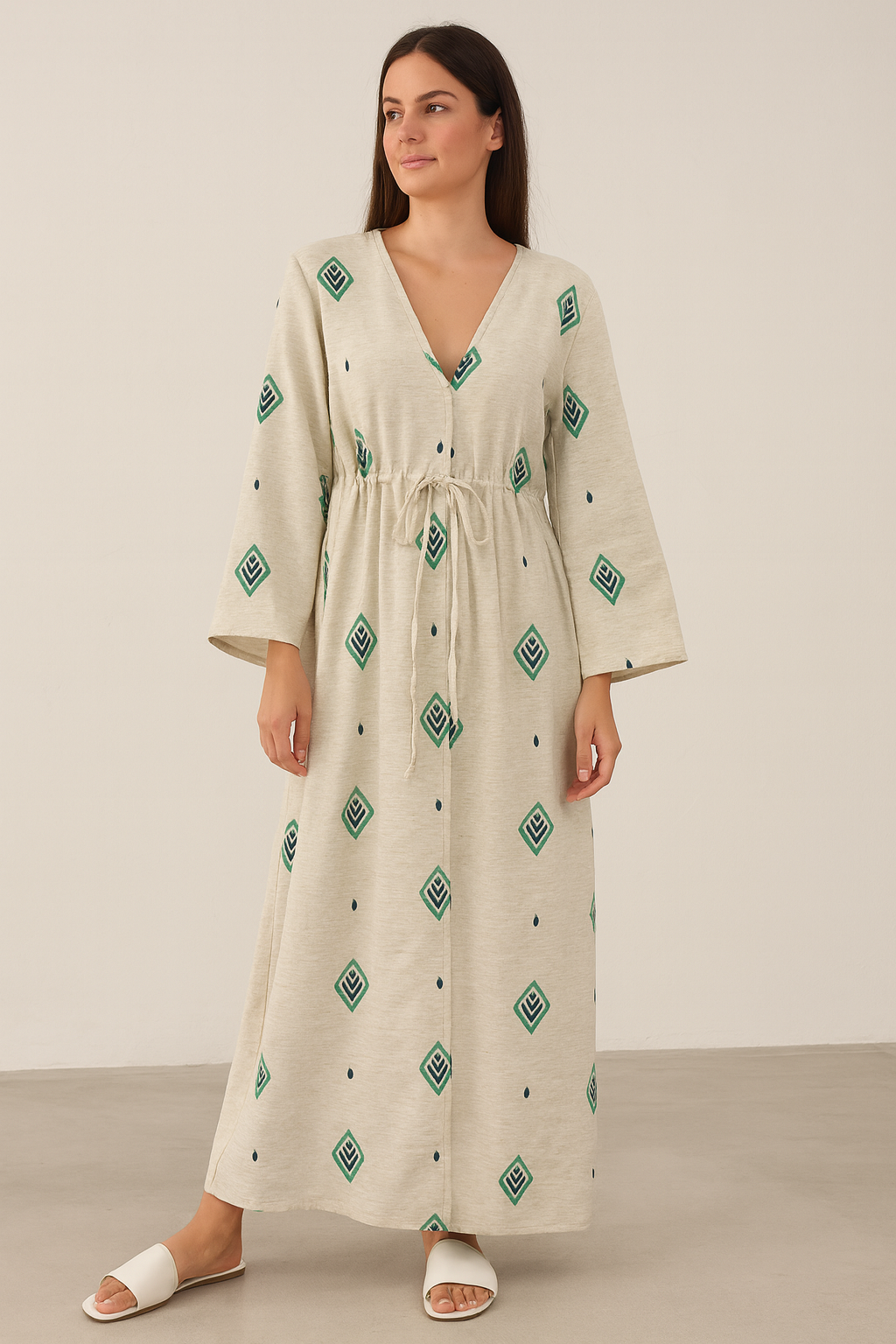 Linen kimono