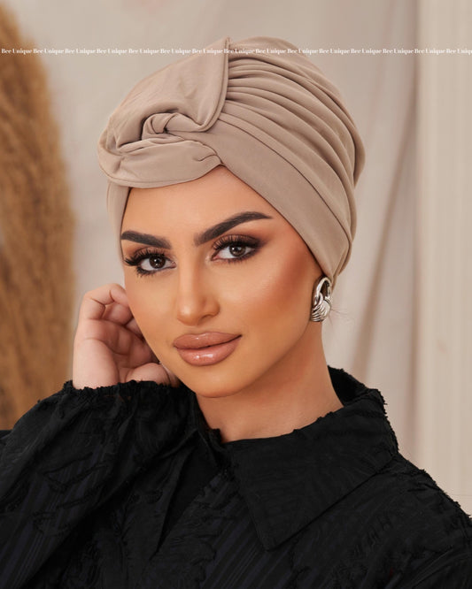 Round wing turban