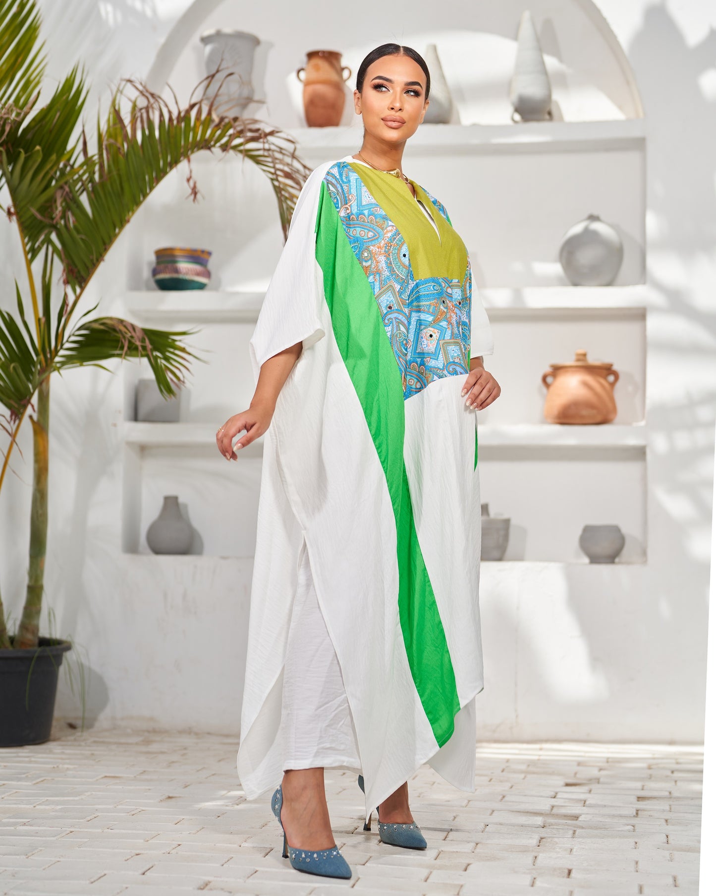 Longline kimono