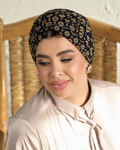 Draped turban