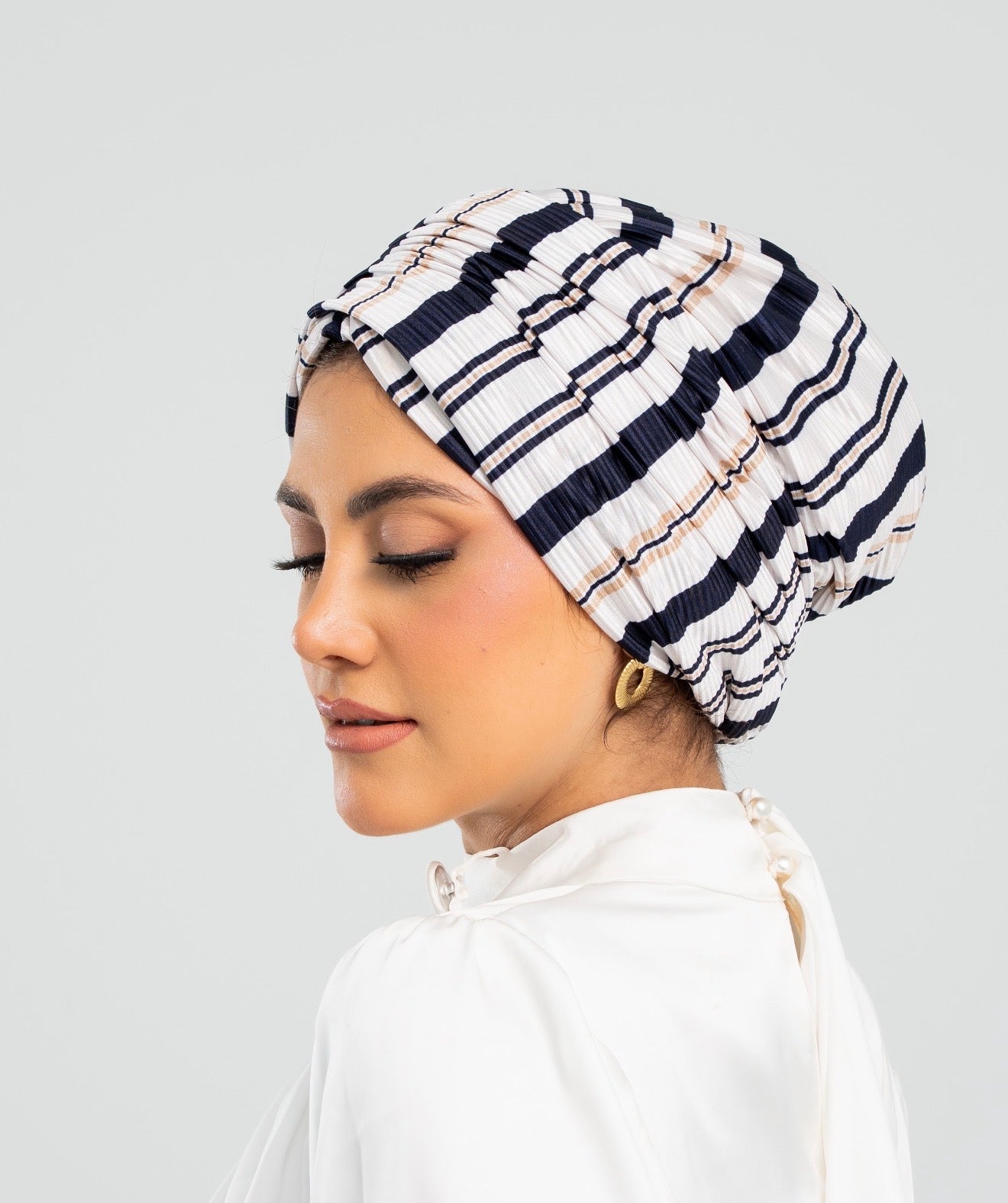 Draped turban