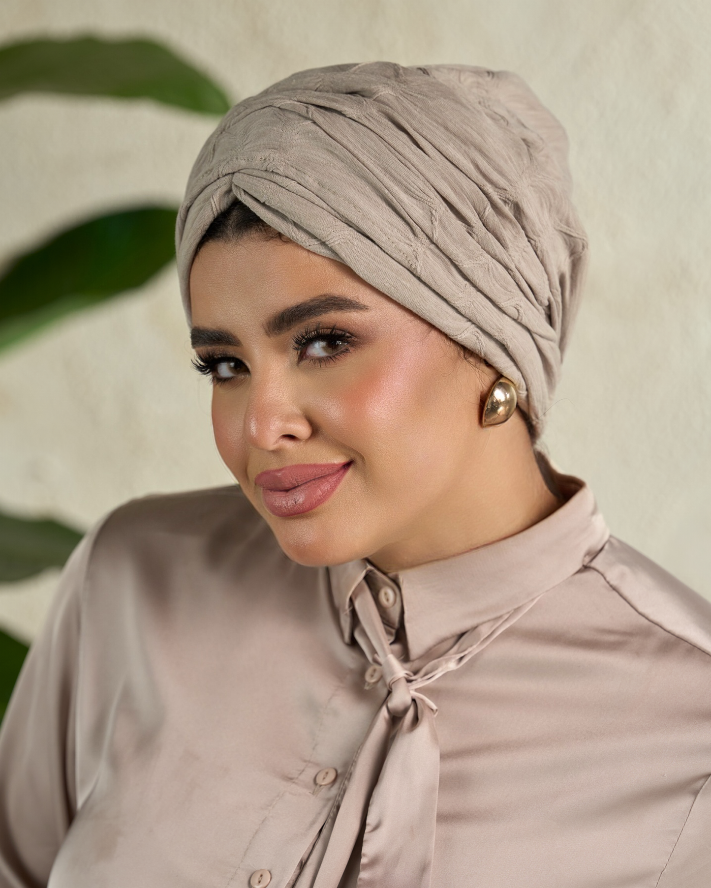 Draped turban