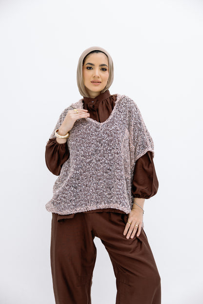 Knit  casual blouse