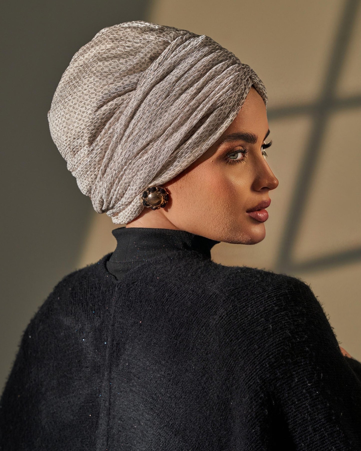 Draped turban
